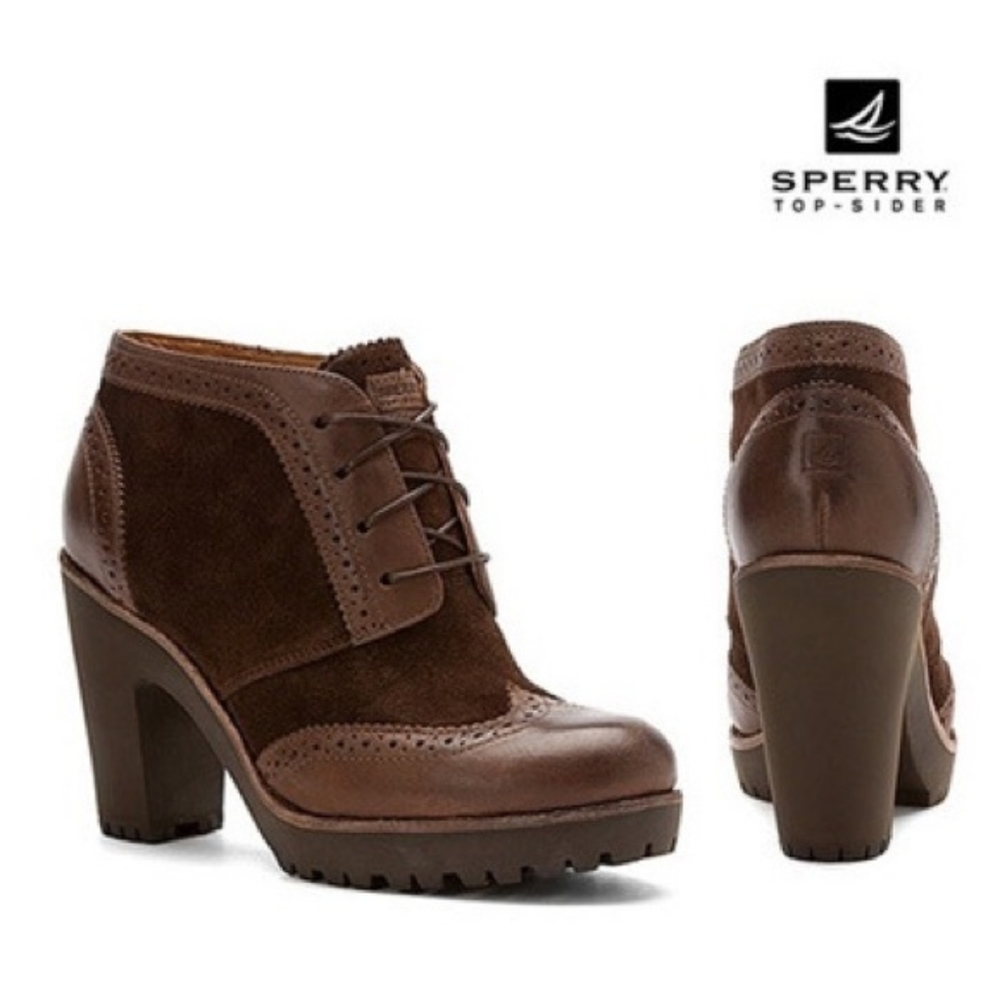 Sperry top- sider booties